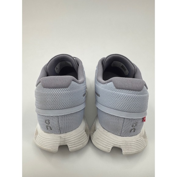 On Running Cloud 5 Women Light Blue Mesh Swiss Engineering Running Shoes US W7.5
